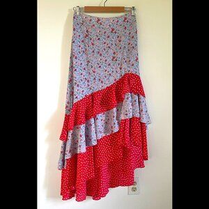 New York and Company Tiered Maxi Skirt